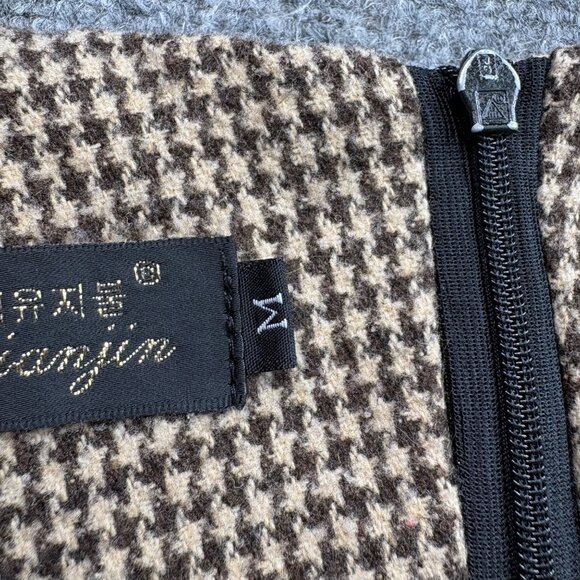 Chic Houndstooth Mini Dress - Picture 7 of 15